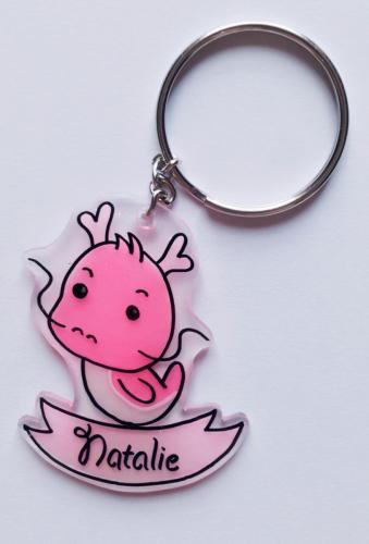 Dragon Chinese Zodiac Keychain